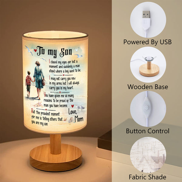 Son Table Lamp Son Gifts from Mom, Mother and Son Table Lamp Gifts for Son from Mom TNT7