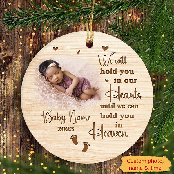 Baby Memorial Ornament, Remembrance Ornament Gift Loss Infant Loss Child MB07