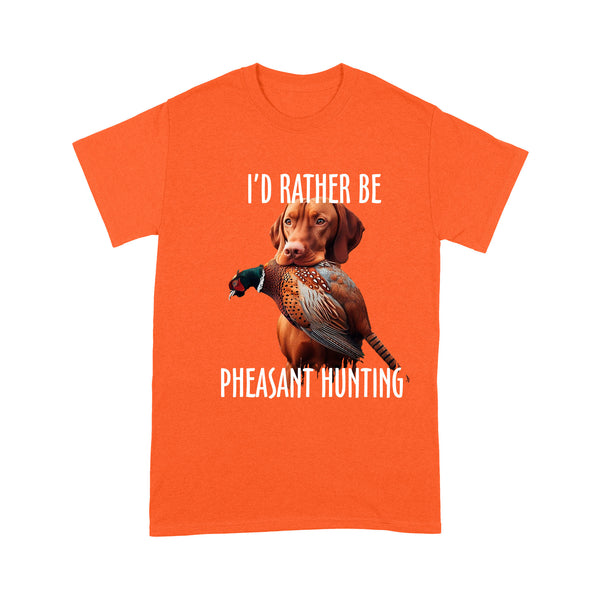 Vizsla Dog Pheasant Hunting T-shirt FSD4587 D02