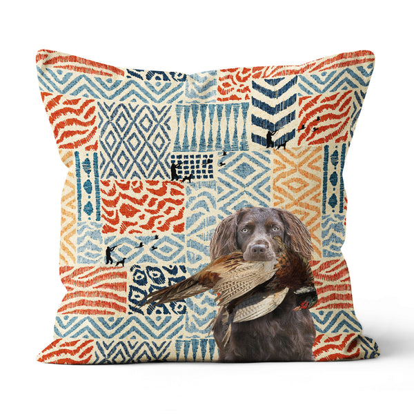 Beautiful Hunting Dog Pillow with many Dog breeds to choose, Perfect gift for Hunting dog owner FSD4376