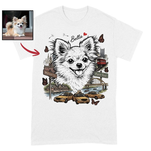 US States Custom Dog Shirt – Personalized Gift for Dog Lovers FSD4830