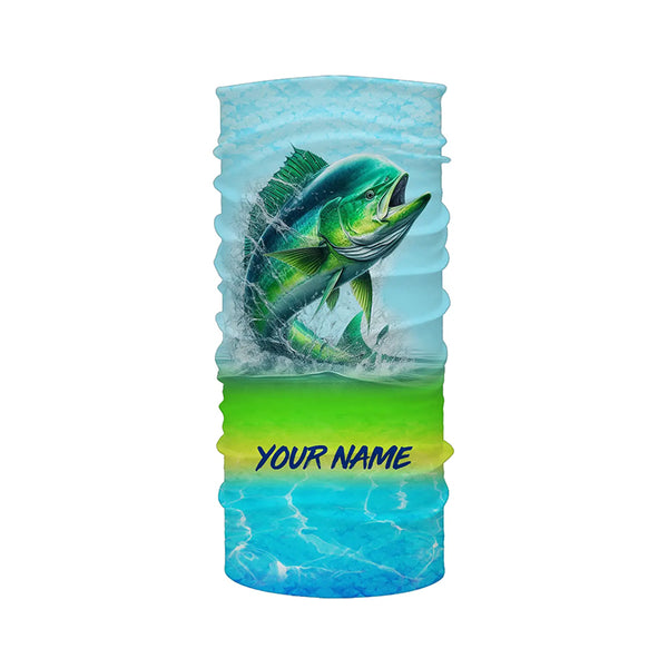 Mahi mahi (Dorado) Fishing Customize Name UV protection quick dry fishing shirts TTV47