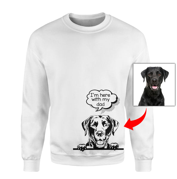 Personalized Dog Shirts for Humans - Custom Dog's Photo, Perfect Dog Dad Gift D13