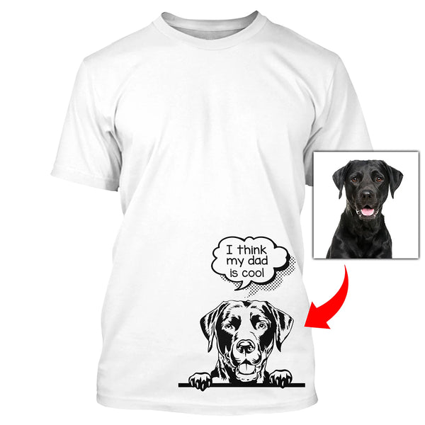 Personalized Dog Shirts for Humans - Custom Dog's Photo, Perfect Dog Dad Gift D15