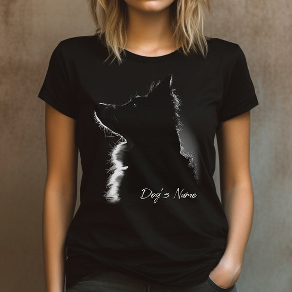 Personalized Border Collie Shirt - Custom Dog Name for Humans D19