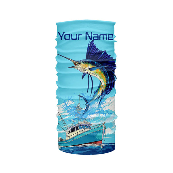 Custom American Flag Sailfish Tournament Fishing Shirts, Sailfish Saltwater Fishing Jerseys IPHW4825