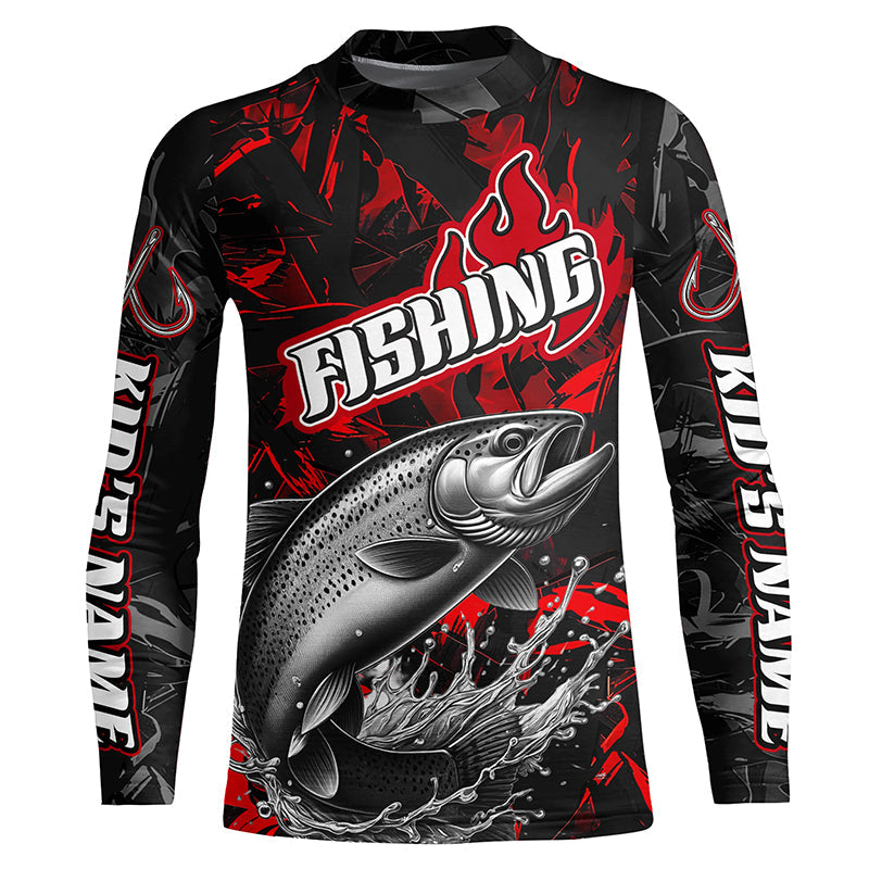 Rainbow Trout Kids online Rash Guard