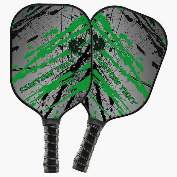 Personalized Green Pickleball Paddles With Name, Pickleball Tournaments Paddle For Team, Pickleball Gifts IPHW7232