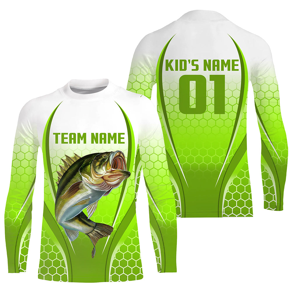 Personalized Bass Fishing Jerseys, Bass Fishing Long Sleeve