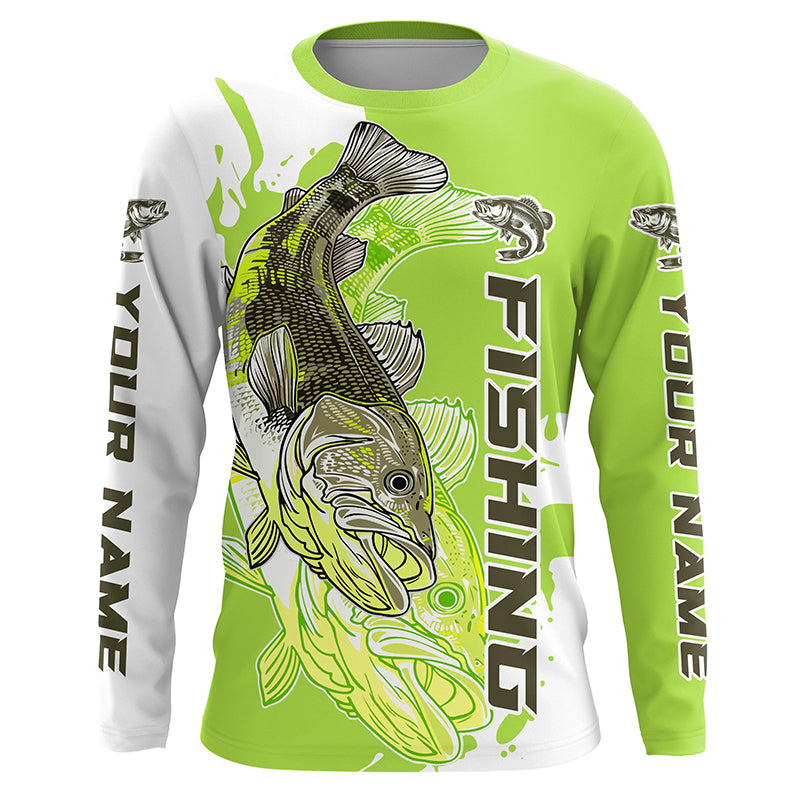 Custom Bass Fishing Long Sleeve Tournament Shirts, Multi-Color Bass Fishing Jerseys For Men, Women And Kids IPHW5886