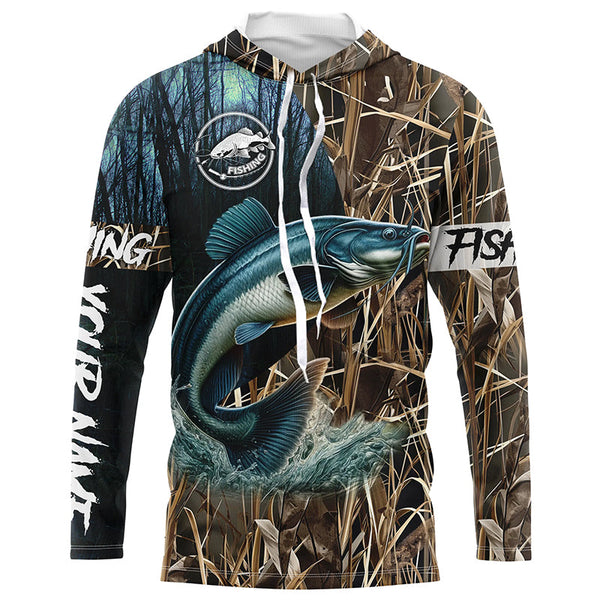 Catfish Fishing Customize Name 3D All Over Printed Shirts For Men, women, kid Personalized Fishing Gift NQS285