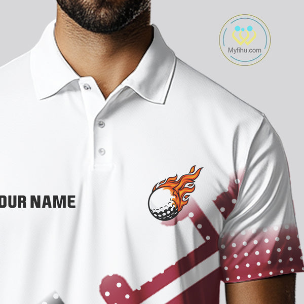 Maryland Flag Men golf polo shirt Custom patriotic golf outfit for men NQS10105