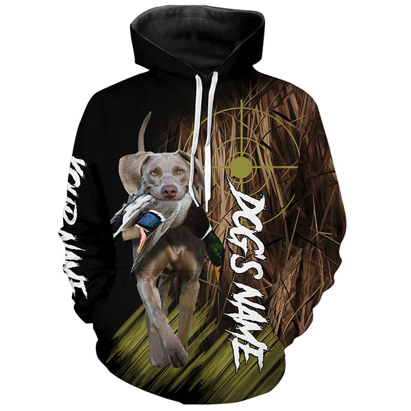 Weimaraner Hunting Dog Custom Name Shirts for Hunter, Gifts for Hunters FSD4582