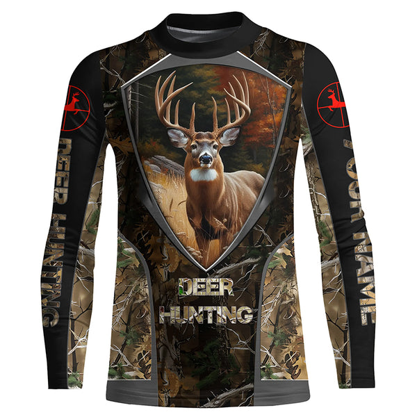 Best Deer Hunting Camouflage Custom Name Shirts, Gift for hunters FSD2330