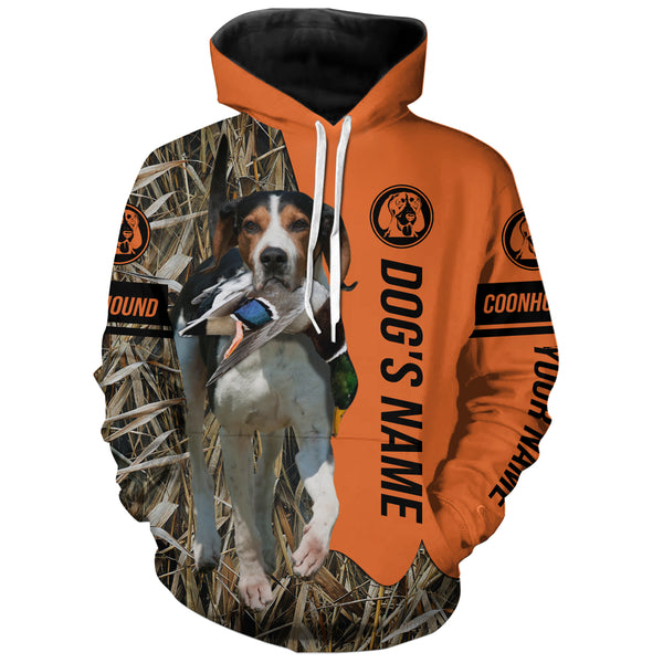 Treeing Walker Coonhound Hunting Dog Customized Name Shirts for Hunters, Personalized hunting gifts FSD4179