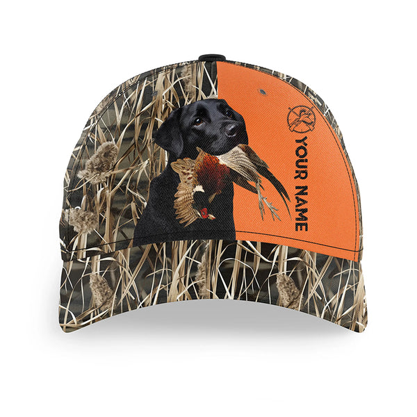 Pheasant Hunting With Dogs Custom Hat Adjustable Unisex Baseball Hat, Choose hunting dog breeds FSD3704