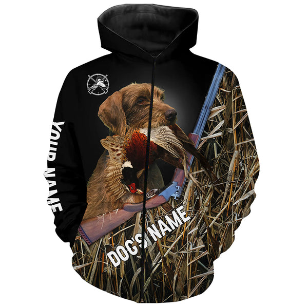 Pudelpointer Dog Pheasant Hunting Custom Name Shirts for Pheasant Hunters FSD3922