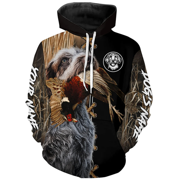 Spinone Italiano Hunting Dog Custom Name Hoodie Shirt for Hunter FSD4796