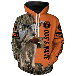 Catahoula Hunting Dog Customized Name All over print Shirts for Hunters, Hunting Gifts FSD4641