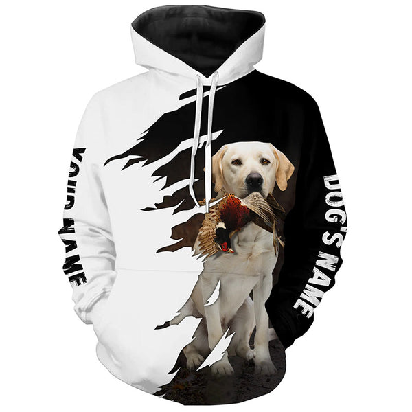 Bird Dogs Pheasant Hunting Custom Name Shirt, Hunting Dog Gifts for Hunters - Hoodie FSD4525