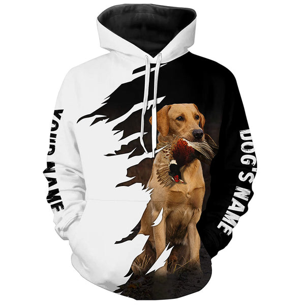 Bird Dogs Pheasant Hunting Custom Name Shirt, Hunting Dog Gifts for Hunters - Hoodie FSD4525