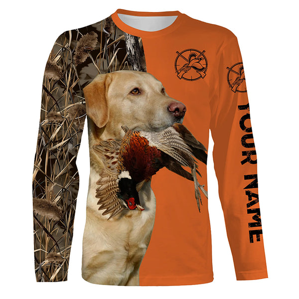 Best Pheasant hunting Dogs Customize name 3D All over print Long Sleeve Shirt FSD3535