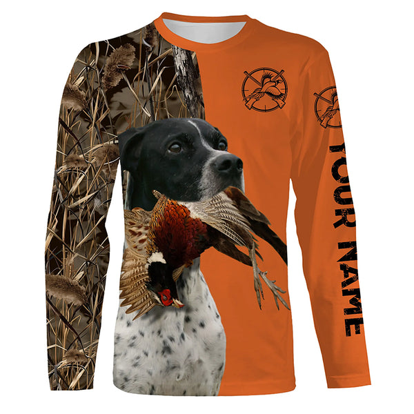 Best Pheasant hunting Dogs Customize name 3D All over print Long Sleeve Shirt FSD3535