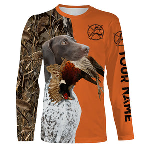 Best Pheasant hunting Dogs Customize name 3D All over print Long Sleeve Shirt FSD3535