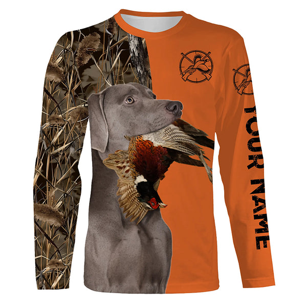 Best Pheasant hunting Dogs Customize name 3D All over print Long Sleeve Shirt FSD3535