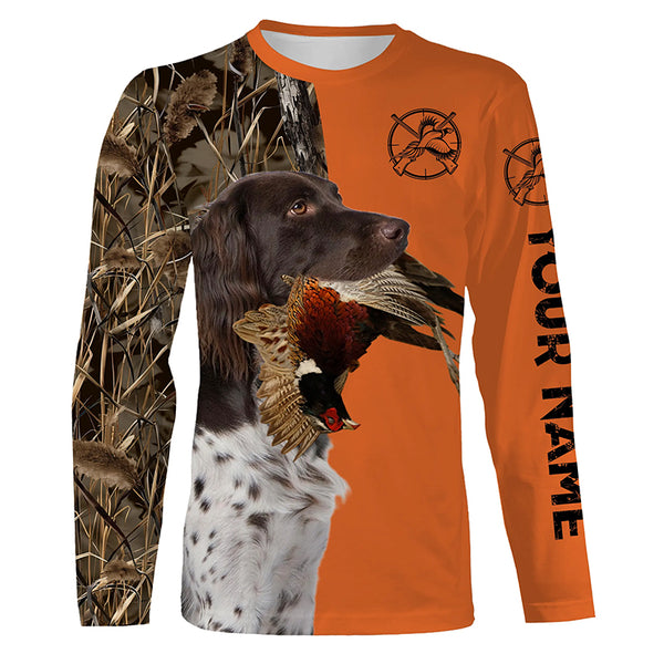 Best Pheasant hunting Dogs Customize name 3D All over print Long Sleeve Shirt FSD3535