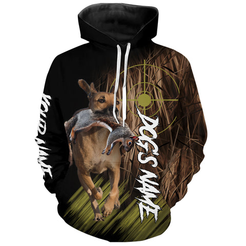 Black Mouth Curr Squirrel Hunting Dog Custom Name Hoodie Shirt for Hunters - FSD4654