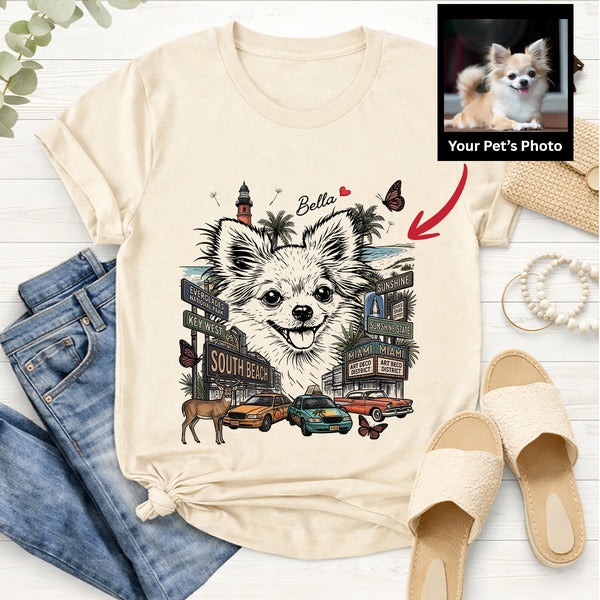 Funny Florida State Custom Dog Shirt – Personalized Gift for Dog Lovers FSD4820