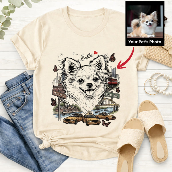 Funny Pennsylvania State Custom Dog Shirt – Personalized Gift for Dog Lovers FSD4822