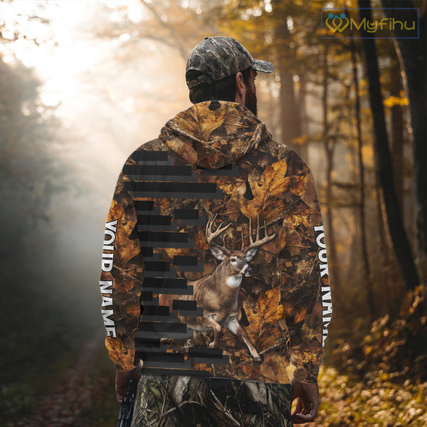 Deer Buck Hunting 3D All Over Printed Hoodie, Sweatshirt Hunting for Deer Hunter NHT353