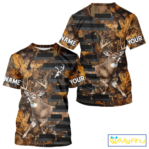 Deer Buck Hunting 3D All Over Printed Hoodie, Sweatshirt Hunting for Deer Hunter NHT353