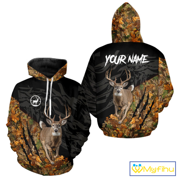 Deer Hunting Big Game Camo Custom Name 3D All Over Print Shirts, Hunting Gifts NHT196