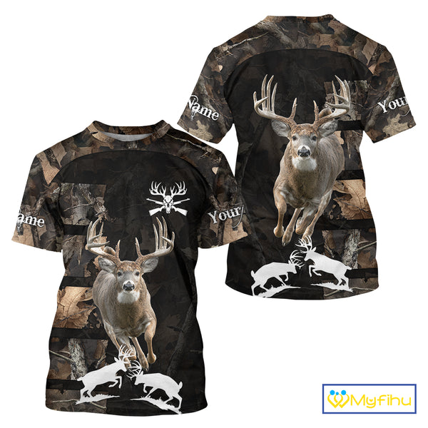 Whitetail Deer Hunting 3D All Over Printed Hoodie, Sweatshirt Hunting for Deer Hunter NHT338
