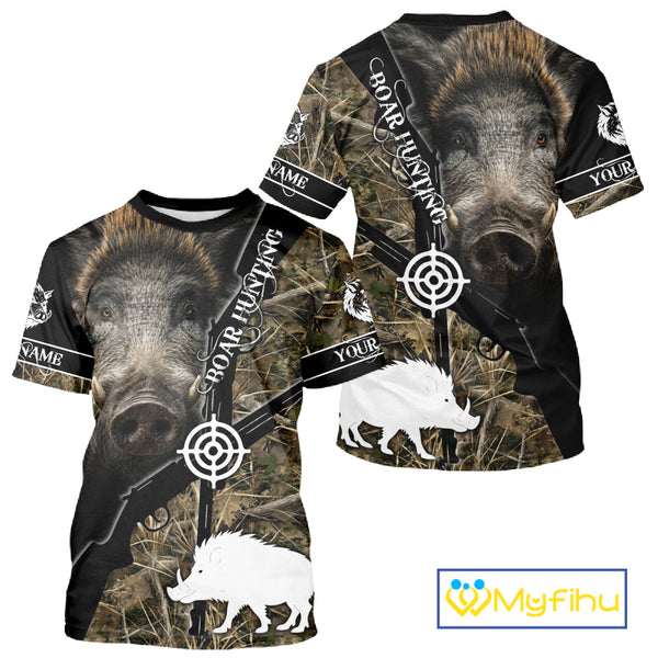 Wild Boar Hunting Shirt Best Design For Hunting Season Beautiful Hunting Clothes For Hunters NHT112