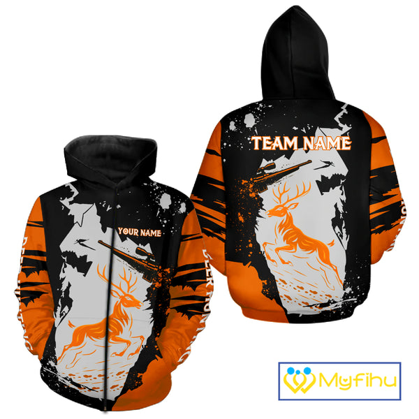 Best Deer Hunting Clothes Custom Name Hunting Shirt For Men | 3D Full Print Hunting Clothes NHT59