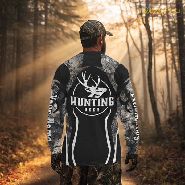Custom Camouflage Deer Hunting 3D All Over Printed Shirts for Men, Hunting Gifts NBT203