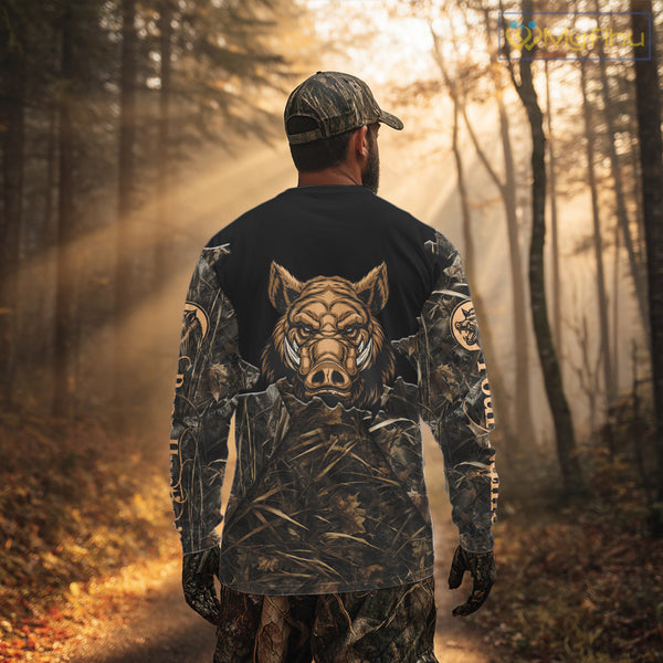 Best Wild Boar Hunting Camouflage Hunting Clothes, Boar Hunting Outfit, Hunting Gifts NBT161