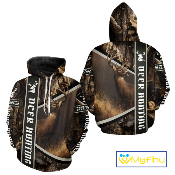 Deer Hunting Custom Name Camouflage Hunting Clothes, Deer Hunting Clothes, Hunting Gifts NBT190