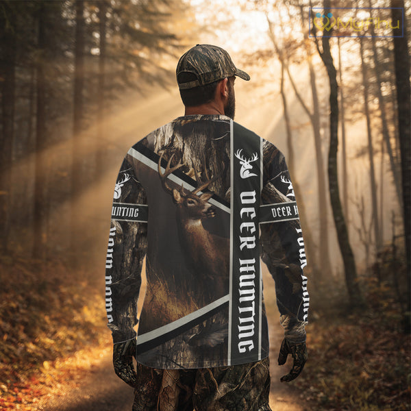 Deer Hunting Custom Name Camouflage Hunting Clothes, Deer Hunting Clothes, Hunting Gifts NBT190