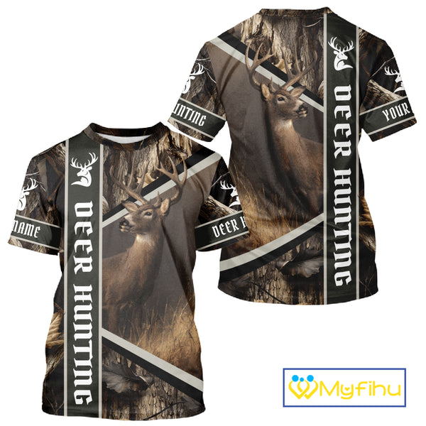 Deer Hunting Custom Name Camouflage Hunting Clothes, Deer Hunting Clothes, Hunting Gifts NBT190