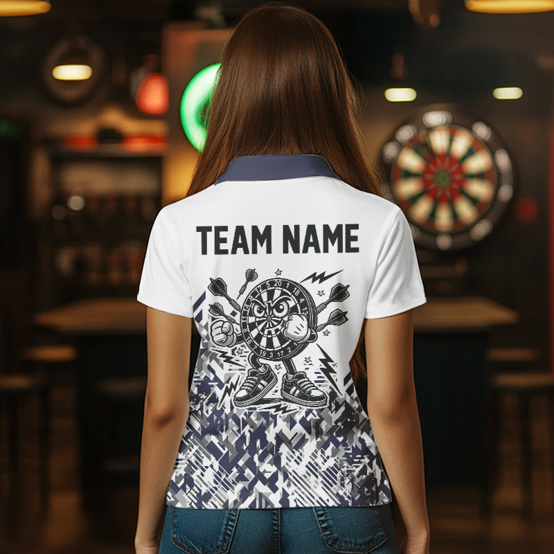 Funny Darts Shirt With Pocket Option For Women Custom Dart Jersey Outfit TDM3694