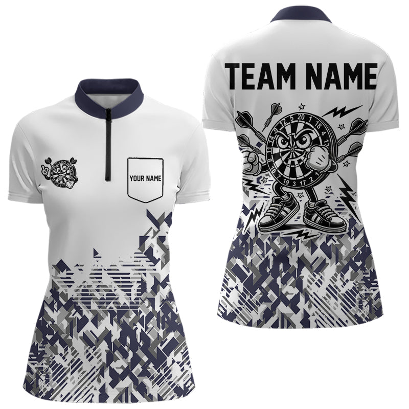 Funny Darts Shirt With Pocket Option For Women Custom Dart Jersey Outfit TDM3694