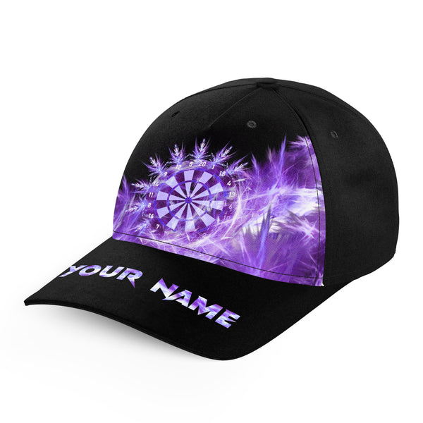 Icy Purple Light Baseball Darts Cap Customized Darts Hat For Darts Player Darts Gifts TDM3183