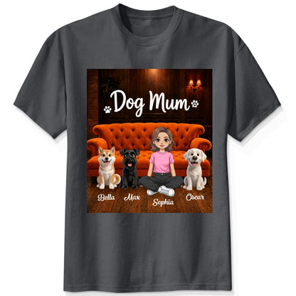 Dog Mum Custom T-shirt Personalized shirt for Dog Mom FSDM5