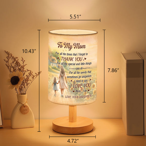 Mom Table Lamp Mom Gifts, Christmas Gifts for Mom from Daughter, Mothers day, Birthday Gifts