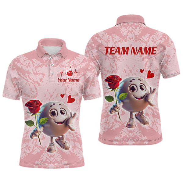 Custom Bowling Shirt for Couples Polo Ladies Bowling Shirts Sympathy Shirt for Men Women QZT610